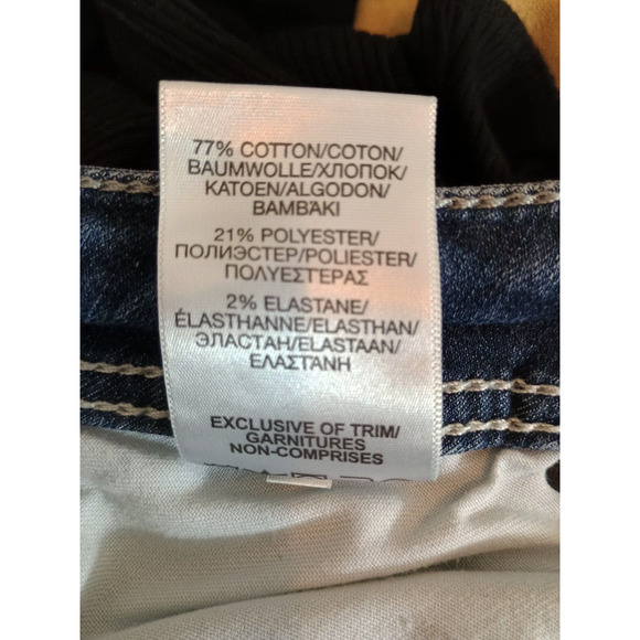 Silver Jeans Women's Blue 28x31 Suki High Slim Boot Cut Fluid Stretch Distressed - Picture 16 of 16